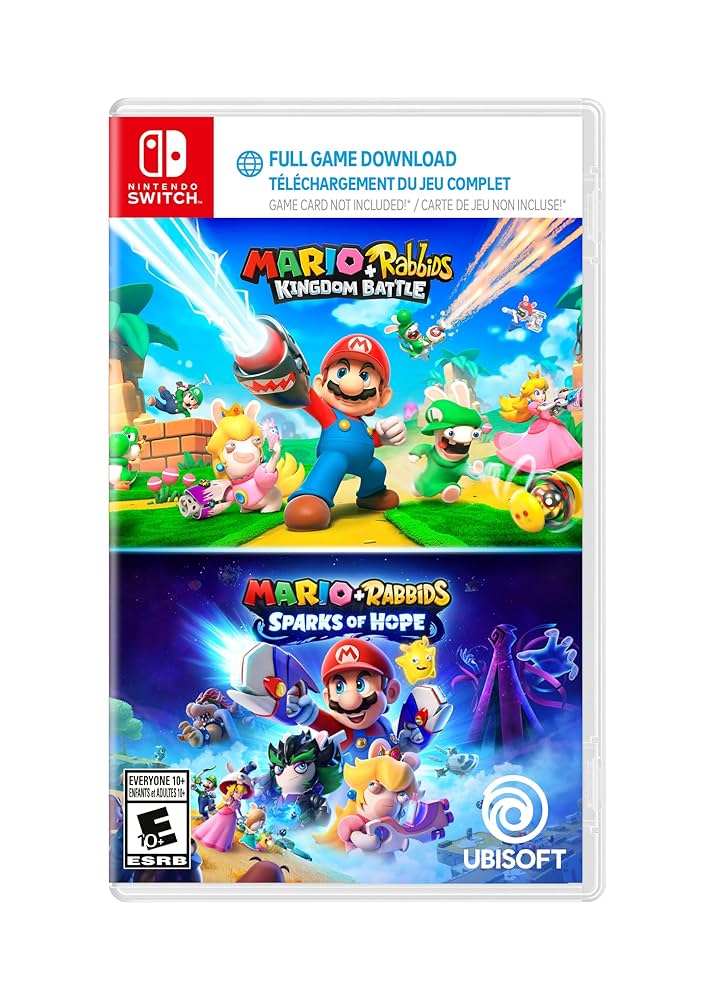 任天堂Switch アクション・ファイティングゲーム SW Mario+Rabbids Kingdom Battleマリオ+ラビッツ キングダムバトル〈Ubisoft〉北米版 Amazon.co.jp: 任天堂Switch アクション・ファイティングゲーム